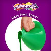Colorations washable white tempera paint, paraben-free 1 gallon size - view 15