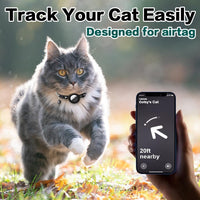 Airtag Cat Collar Breakaway - Purple - image 2