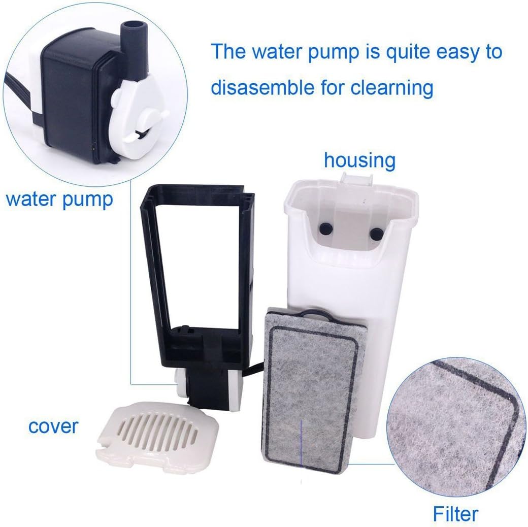 4pcs Aquarium Waterfall Reptiles Turtle Filter Cartridges Replacement - Waterfall Filter - image 4