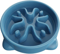 Slow Feeder Dog Bowls Small Breed - Blue / 1 Cup
