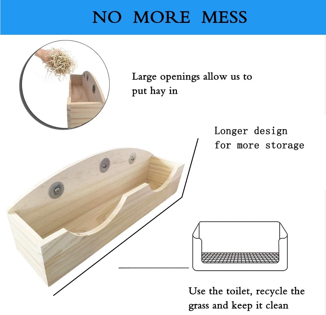 Rabbit Hay Feeder, Bunny Hay Feeder Rack - image 2