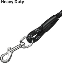 Long Dog Leash for Training 10FT/16FT/20FT/30FT/50FT/100FT - 20FT* 3/8 inch / 1Pack Black - image 3