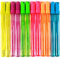 novelinks 24 pack of 4 oz bubble bottles with wands in six bright colors - view 8