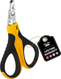 Mr. Pen, Cat Nail Clipper, Stainless Steel - Orange/Black