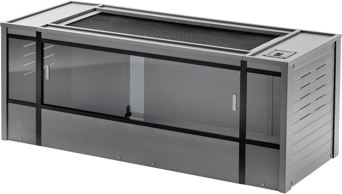 New Age Pet ECOFLEX 48" Mojave Reptile Enclosure, Maple - Grey / Extra Large