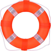 CtopoGo 20 inch foam throw ring buoy life preserver with cloth cover