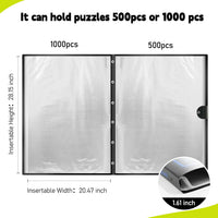 ALL4JIG 25.98"×30.31" Puzzle Binder - Black-blue / Extra Small - image 2