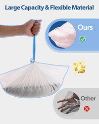 150 Count Drawstring Cat Litter Bags for Automatic Litter Boxes – Daily Care for Cats - 1 Count (Pack of 200) - image 3