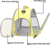 Bearded Dragon Travel Carrier, Lizards Carrier - Yellow / Carrier - image 4