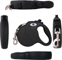 16ft Retractable Dog Leash for Large Breed Dogs up to 110 lbs - Small / Black - image 4
