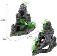 Saim Aquarium Mountain View Stone Ornament - 11.5x6x10.6inch-L - image 3