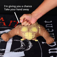 Stretchy Glue-Sand Filled Rubber Gorilla, Latex Gorilla Soft Decompression Doll Toy,Squishy Monkey Toy, Animal High-Elastic Stretchable, Decompression Toy for Adults and Children (Gorilla--L)