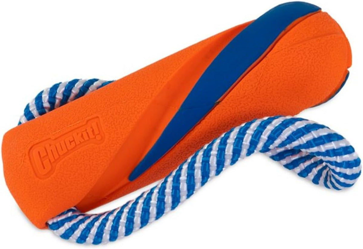 Chuckit! Ultra Bumper Tug Dog Toy, Orange, Medium - image 3