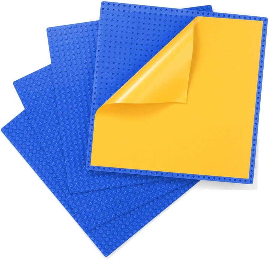 MIMAX Peel-and-Stick Baseplates - Blue