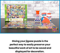 MasterPieces, Puzzle Glue with Wide Plastic Spreader - 2-Pack with Applicator - image 3