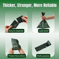 Pet N Pet Dog Poop Bags Rolls, Unscented Leak Proof Thick Waste - image 4