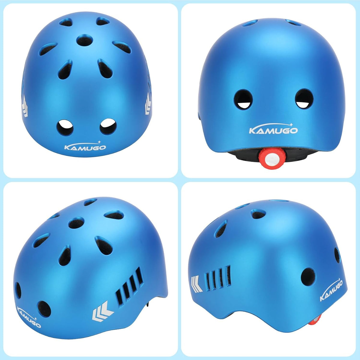 KAMUGO Kids Bike Helmet Set - Blue - image 2