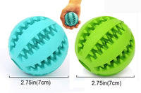 Sunglow 2 Pack Dog Toy Ball – Essentials for Dogs - Yellow/Blue / 2.75 in - image 2