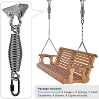 SELEWARE stainless steel swing hanger, heavy duty ceiling mount with swivel - view 19