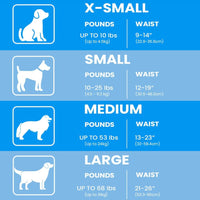 BV Dog Diapers Male X-Small Super Absorbent - Small / 50 - image 4