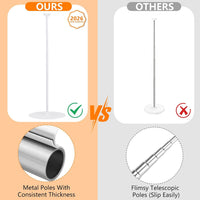 Balloon Stand Kit Set of 2 - White - image 4