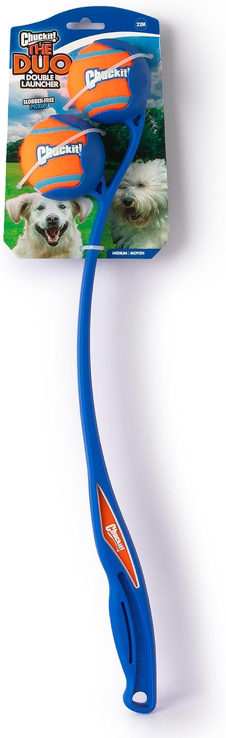 Chuckit! EcoFetch Dog Ball Launcher 18" with Medium 2.5" Ball - The Duo - image 2