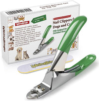 Dog Cat Pets Nail Clippers - Green