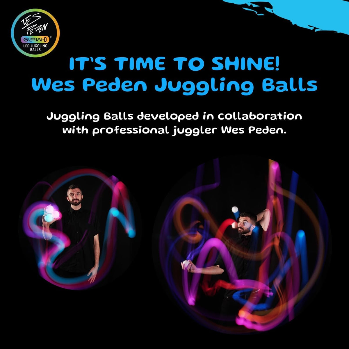 SPIN BALLS Glow.0 LED Poi - Juggling Balls - image 3