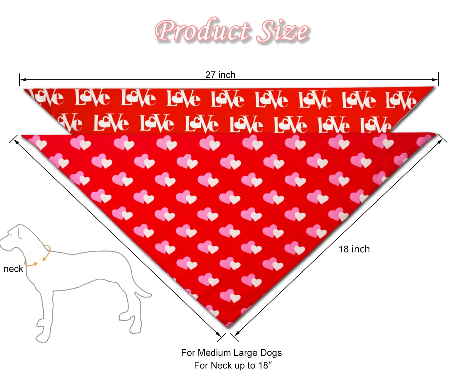 2PCS Christmas Dog Bandanas – Red and Green Plaid with Tassels - BIG FRENCHIES