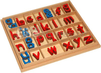 Elite Montessori Wooden Movable Alphabet with Box Preschool Spelling - image 2