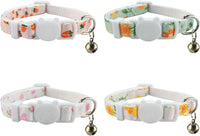 Yizepet Cat Collars with Bells, Breakaway Kitten Collar - love