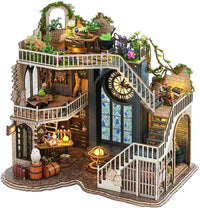 CUTEBEE 3D Wooden Puzzle for Adults - Magic House