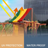 MOFEEZ 52" x 90" Swing Set Replacement Tarp for Play Set Outdoor - Multicolor - image 4