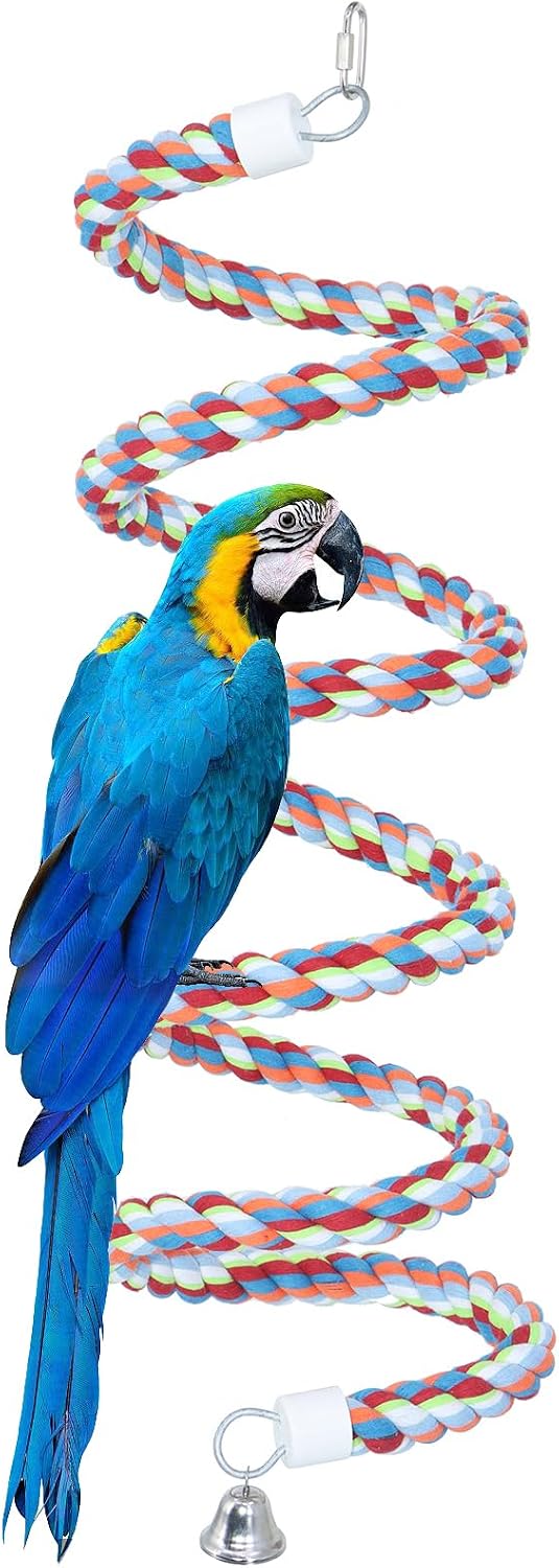 Kintor Bird Rope Bungee Perch - 118inch