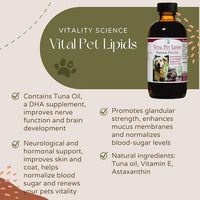Vital Pet Lipids for Cats & Dogs 8 oz.