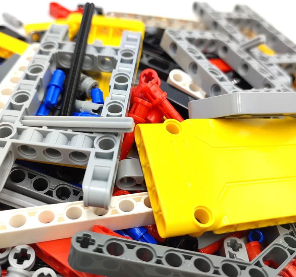 dspitwod 420 piece technic parts set with liftarms, beams, axles and connectors - view 11