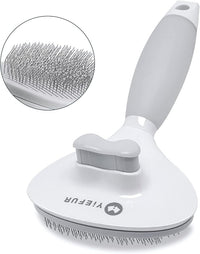 Cat Hair Brush,Cat Brush for Shedding,Soft Silicone Self Cleaning Brushes for Short and Long Haired Cats for Grooming and Shedding