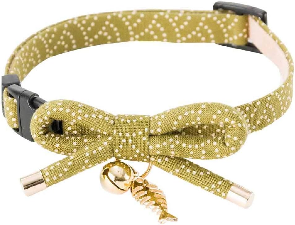 Necoichi Zen Fish Charm Cat Collar, Safety Breakaway with Bell – Essentials for Cats - image 2