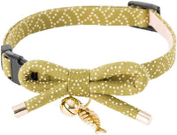 Necoichi Zen Fish Charm Cat Collar, Safety Breakaway with Bell – Essentials for Cats - image 2