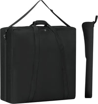 24" Dog Fence Storage Bag for Camping & RV Trips Comfortable Carry – Essentials for Dogs - Black / 25"×7"×25"