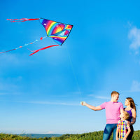 HONBO Large Delta Kite for Kids & Adults - Heart - image 4