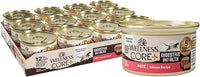 Wellness CORE+ Digestive Health Pate Adult Wet Cat Food, Natural, Protein-Rich, Grain Free, 3 Ounce, 12 Pack (Salmon)