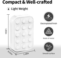 Fidget Toys Adults Magnetic Desk Toy Metal Fidgets Slider - Matte White - image 2