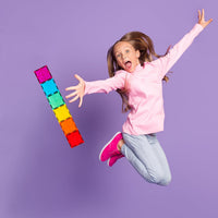 Gemmicc 100 PCS Magnetic Tiles with 2 Cars - 63 PCS - image 3