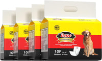 Dono Disposable Male Dog Diapers with Wetness Indicator - M 40count
