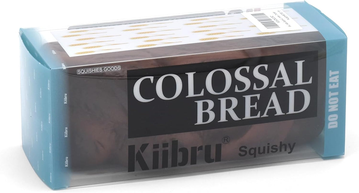 Squishy English Bread 7.9" Colossal Slow Rising Squishies Scented Toy – Fun for Kids & Family - Chocolate - image 4