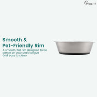 Lightweight Stainless Steel Cat Bowls, 1.8 US Cup Each - Single / 1.8 Cup - image 4