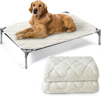 Elevated Dog Bed Pad Waterproof 2 Pack, Waterproof Pad Only – Essentials for Dogs - XX-Large (37"W x 52"L)