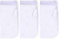 Aquarium Extra Fine Media Filter Bag 7.5"*3.6" 3 Pack – Essentials for Fish - 7.5"*3.6" (3 pack)