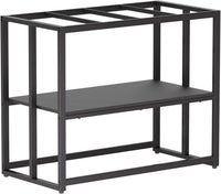 40 Gallon Metal Fish Tank Stand - Black / 40 Gallon